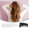Beavorty 2 Pcs Multi-functional Massage Hair Comb Scalp Massaging Fluid