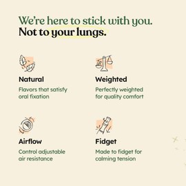 FÜM Prominent Flavored Air Device | Naturally Switch from Bad Habits | Maple Barrel and Stainless Steel Mouthpiece