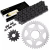 Suzuki Black Drive Chain And Sprockets Kit for Suzuki LTZ400