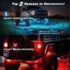 4Pods Aluminum RGBW LED Rock Lights Kit for ATV UTV