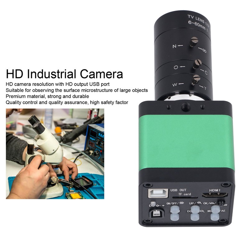 HD Industrial Camera Live Video Broadcast USB Digital Industrial Camera
