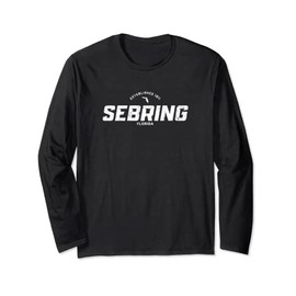 Sebring Florida FL Vintage Sportlogo Langarmshirt