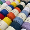Sensy Premium - Cordón de macramé de algodón 100% reciclado