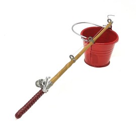 Mini Fishing Rod Tool Accessories for 1:10 Dollhouse Miniature RC Rock Crawler Axial Scx10 90046 Wraith Yeti D90 D110 Trax TRX-4 Trx6