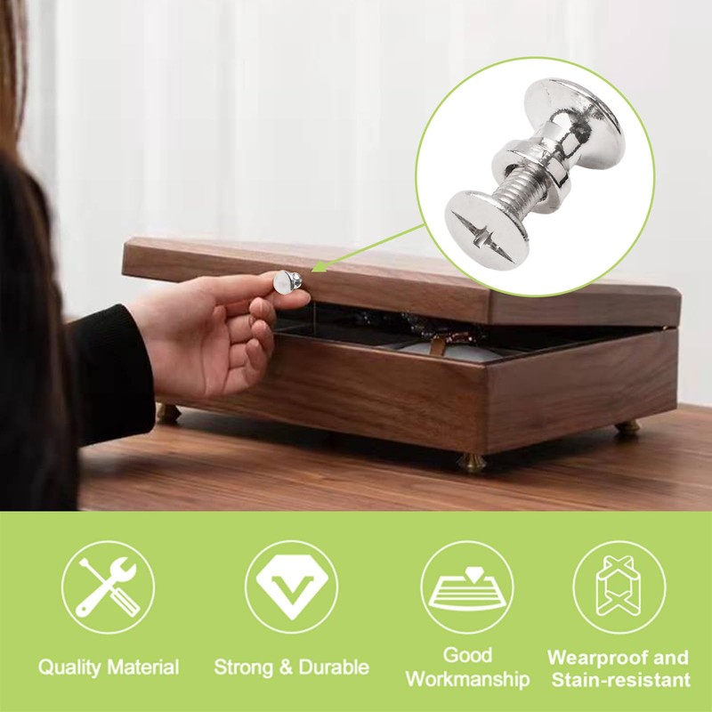 UFURMATE Mini Cabinet Knobs Zinc Alloy Single Hole Pull Handles