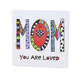 Enesco Our Name is Mud Cuppa Doodles Coaster, 0.28 Inches