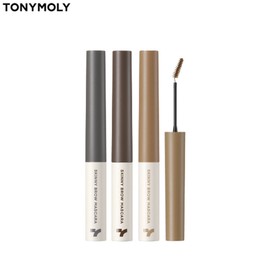 TONYMOLY Eyetone Skinny Brow Mascara 3.5g, Color:02 Ash Brown