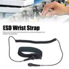 Antistatic Wrist Strap, Reusable ESD Bracelet with Ground Cable, Adjustable