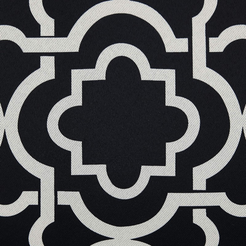 Sun Zero Barnett Trellis Blackout Grommet Curtain Panel, 40" x