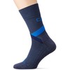 CMP - Calzino da trekking Dryarn Mid, Black Blue, 46/48