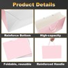 Xloey Large Pink Gift Bags,6Pcs 17"x5.5"x12.6" Paper Gift Bags with