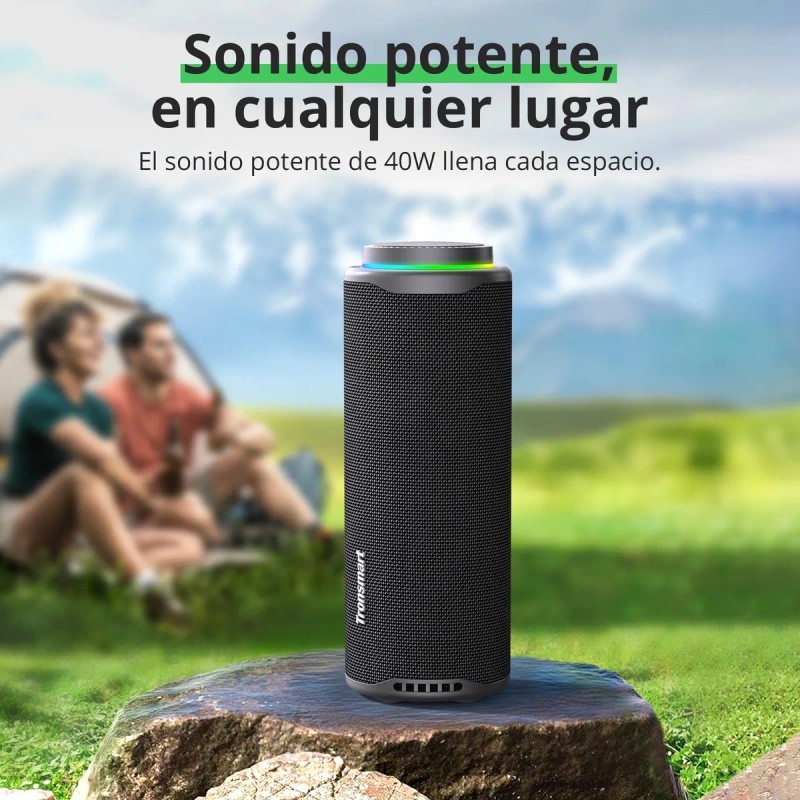 Tronsmart T8 Bocina Bluetooth Portátil 40w Sonido De 360