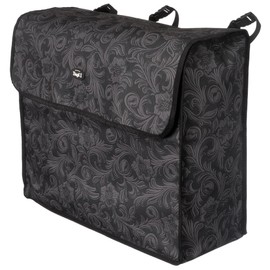 Tough 1 Blanket Storage Bag Black Tooled Leather