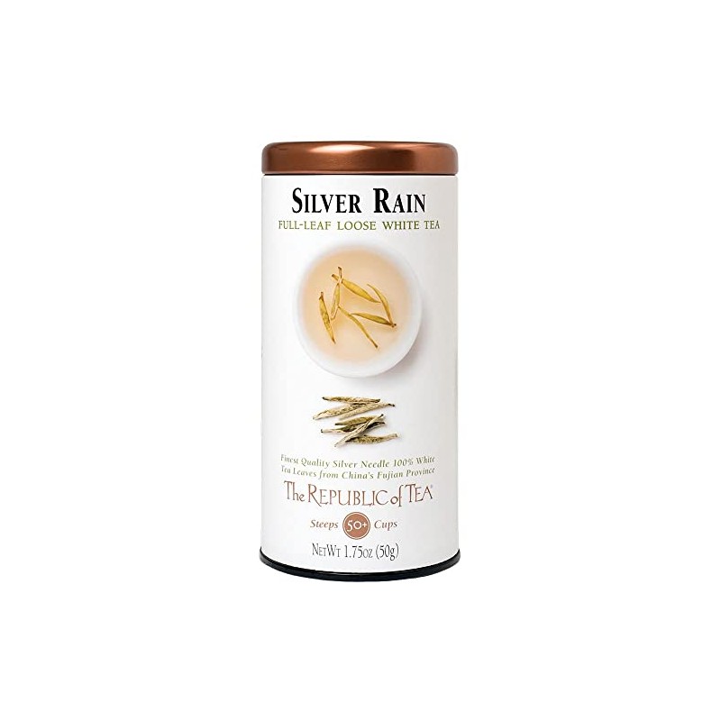 The Republic of Tea Silver Rain Full-Leaf White Tea (1.75