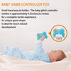 BIGSPINACH Cool Remote Game Control Teething Toy for Babies 0-6