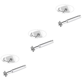 OHPHCALL 3pcs Club Groove Sharpener Tool 6 Cutters Men's Golf Accessories Stainless Steel Cleaning