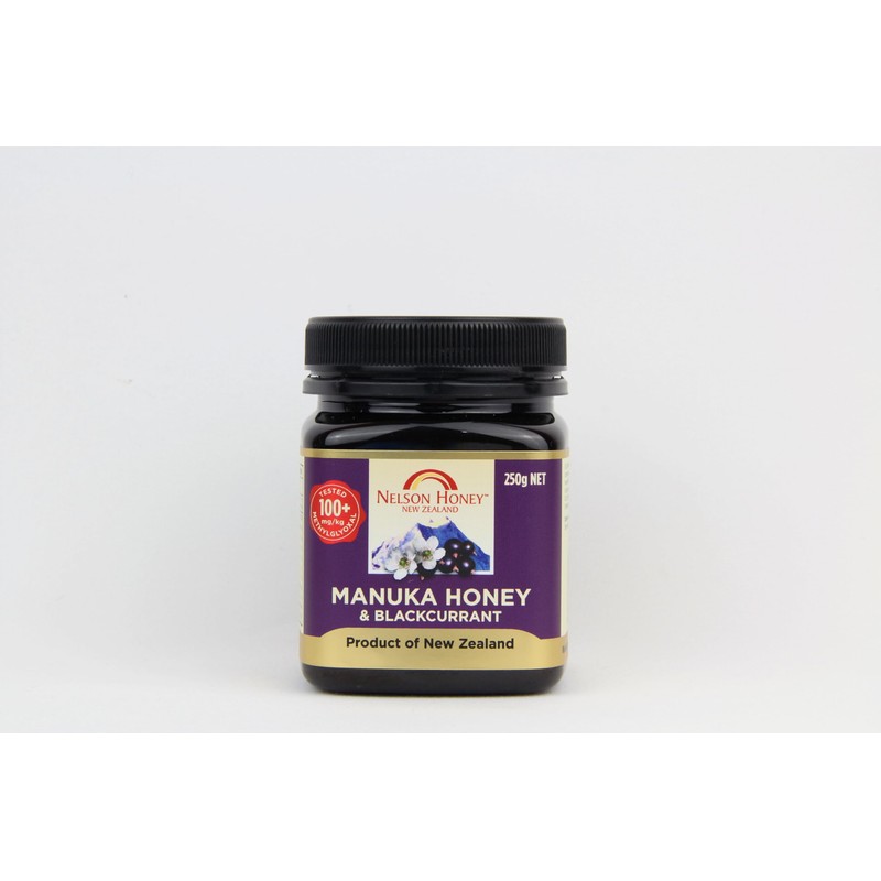 Manuka Honey With Blackcurrant - Nelson Honey New Zealand