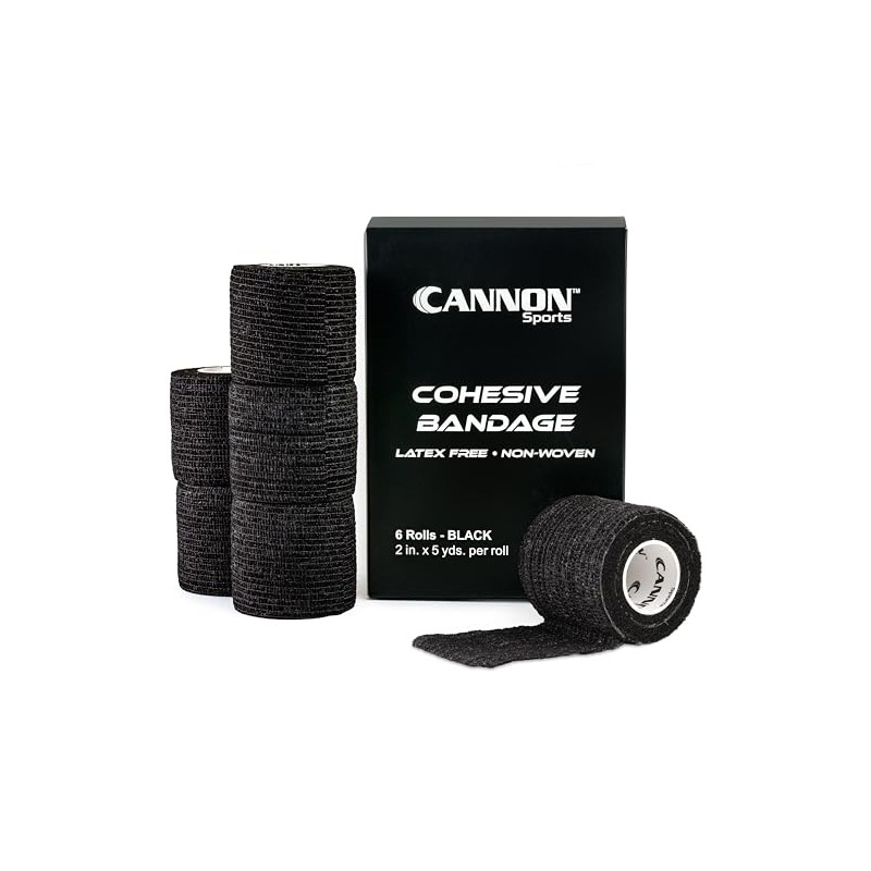 6 Pack Self Adherent Cohesive Wrap Bandage | 2” x