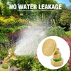 MDEOOSKY 1 Pcs Brass Misting Spray Nozzle 8-Holes Adjustable Water