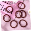 Beavorty 10pcs Elastic Hair Ties High Elasticity No Damage Hair