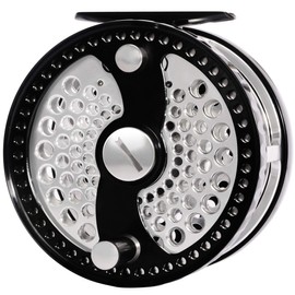 Classic Fly Fishing Reel 5/7WT CNC Machined Aluminum Disc Drag System Salmon Fishing (Left)