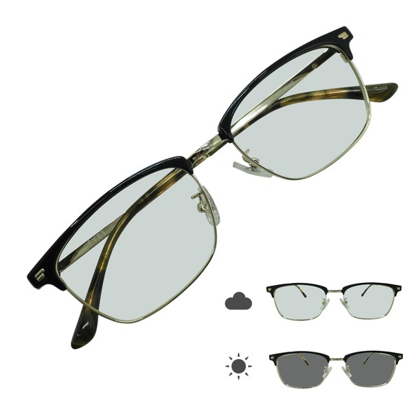 [OTC.web] 2399HC Men's Classic Cool Metal Wellington UV Protection Sunglasses