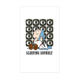 CafePress Linus Sleeping Soundly Sticker (Rectangle 50 pk)