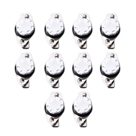 10PCS Thermal Control Switch KSD301 Normally Closed 135 Degrees Celsius Thermostat Temperature Switch 250V 10A