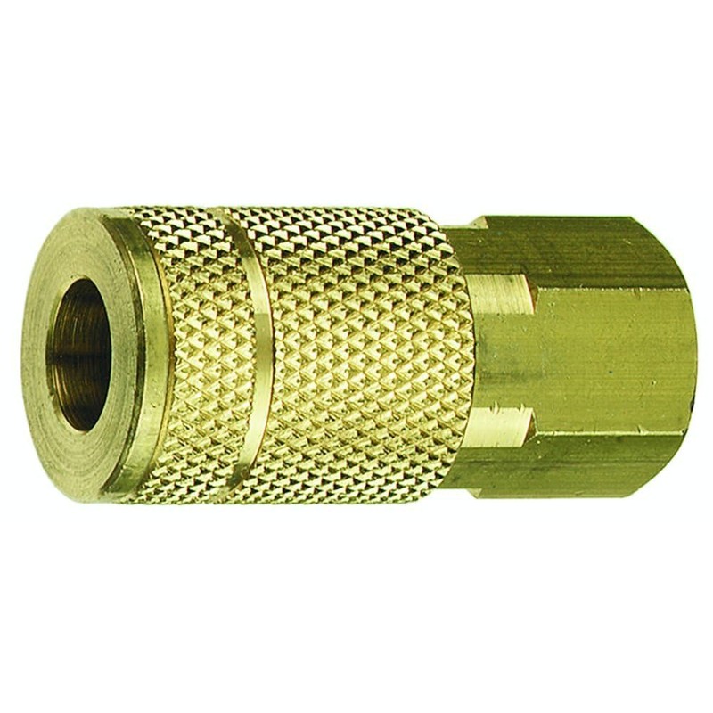 Tru-Flate 13-613 3/8" T Design x 3/8" FNPT Steel Coupler