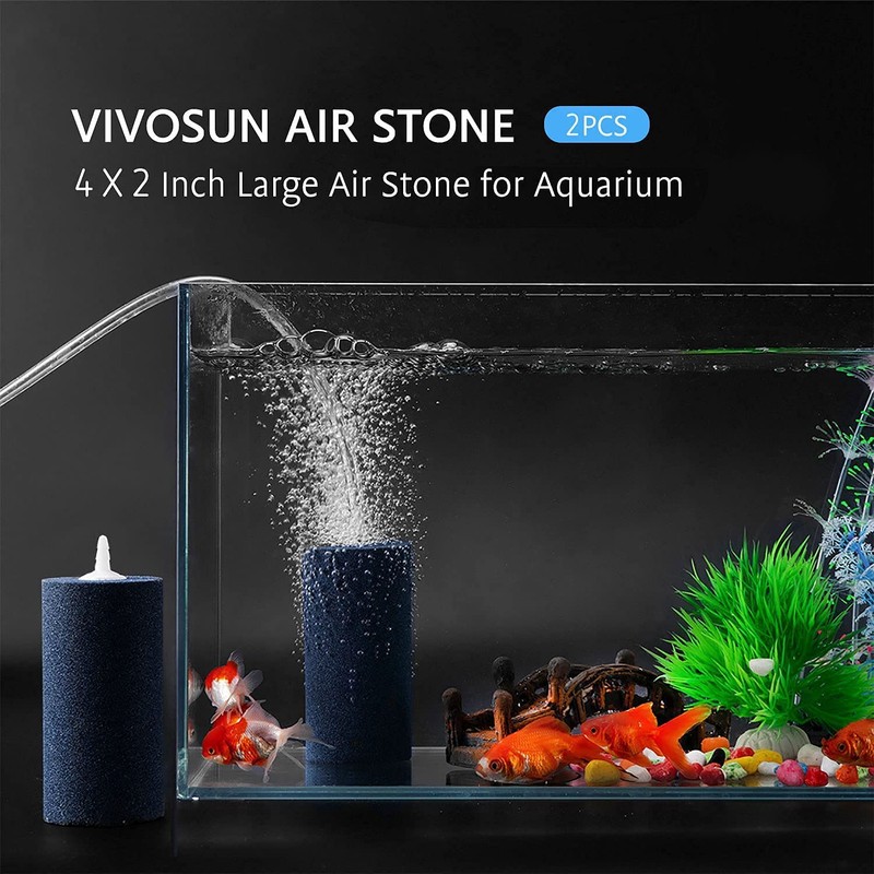 VIVOSUN Air Stone 2PCS 4 x 2 Inch Large Air