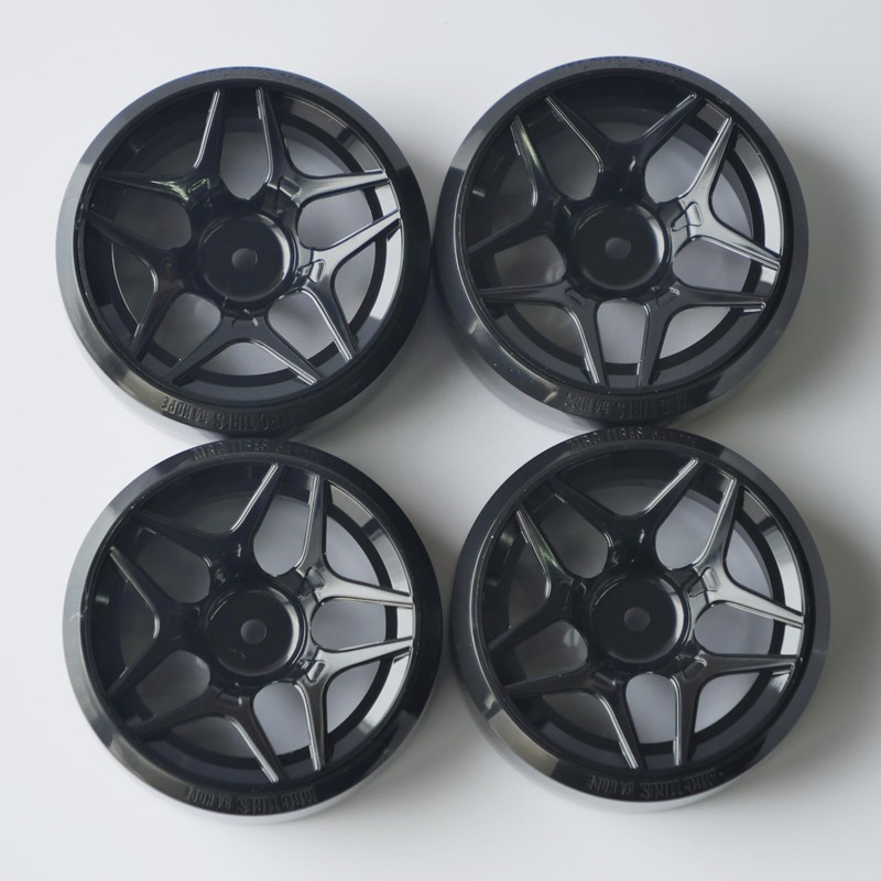 Large Diameter Tire Wheel Set HDPE Inner Diameter 54mm 4pcs