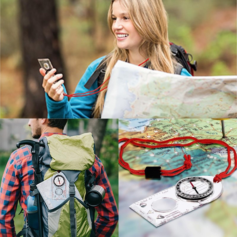 Compass Navigation, Two Super Practical Compasses, Lightweight and Small Compass