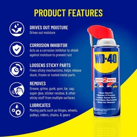 WD-40 Smart Straw General Purpose Lubricant Spray 12 oz.