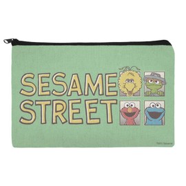 GRAPHICS & MORE Sesame Street Vintage Comic Panels Accessories Pencil Pen Bag Organizer Pouch