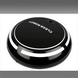 Cordless Automatic Cleaning | Powerful Suction | Intelligent Path Planning | Ultra-Slim & Quiet | Anti-Collision Design | Ideal for Hardwood/Tile Floors & Small Spaces,Black