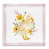 Stupell Industries Duck & Yellow Daisies Wall Plaque Art Design