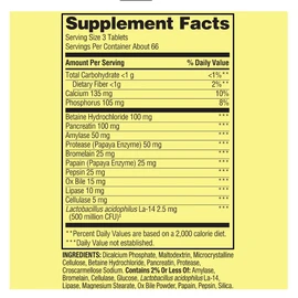 Spring Valley Multi-Enzyme Probiotic 200 Tablets