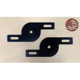 StreetRays [SR] Add-On Dual Pod LED Light Mounting Brackets Truck SUV Hood Hinge A-Pillar