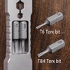 ainhue A391 Compact 3.91 inches Stonewashed TC4 Titanium Pry Bar