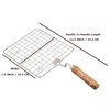 Satre Online And Marketing Wooden Sqaure Roasting Net,Stainless Steel Wire