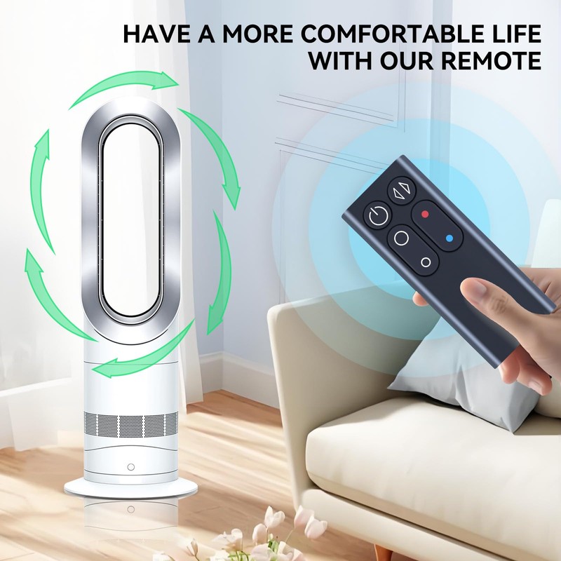 MOVHEIYL Replacement Remote Control Compatible for Dyson AM04 AM05 Hot