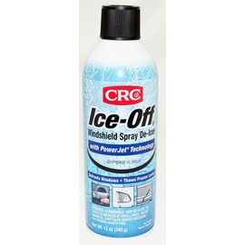 CRC Case of 12 CRC 05346 Ice-Off Windshield Spray De-Icer 12 Oz Melts Frost and Ice