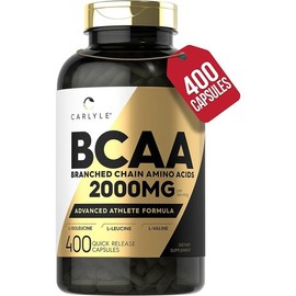 BCAA 아미노산 500mg 400캡슐 x 1통 BCAA Amino Acids 500mg 400 Capsules x 1 Bottle