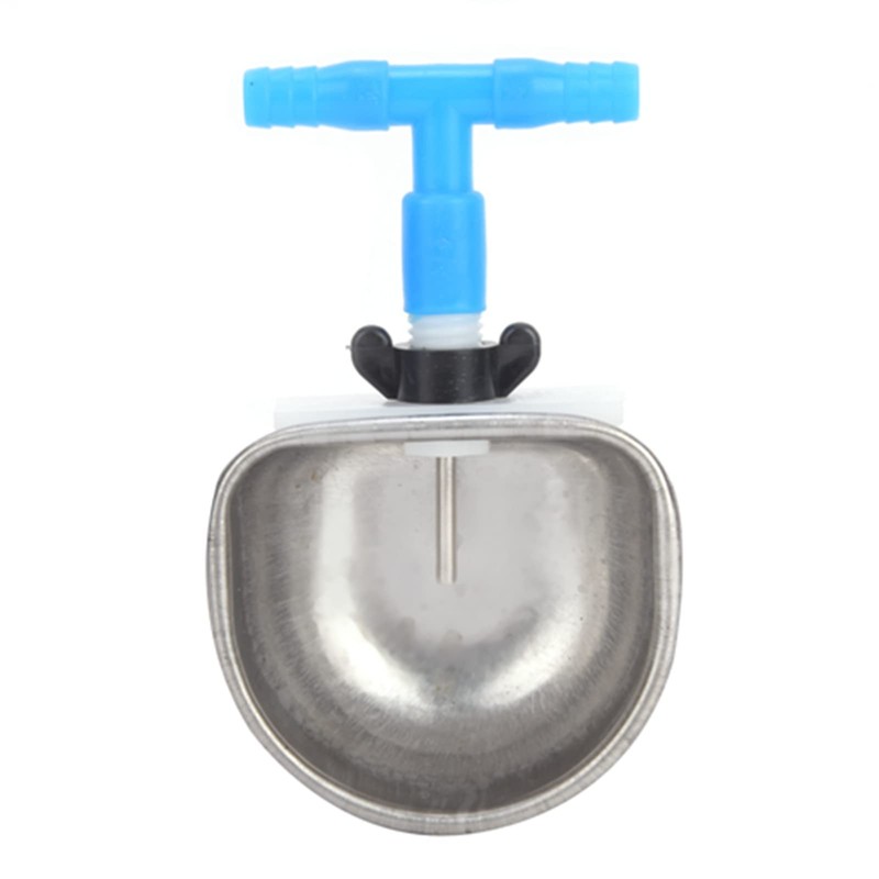 Kuuleyn Automatic Drinker, Feeder Drinker,10 Sets Stainless Steel Rabbit Drinker