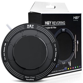 H&Y ND Filter and 58 62 67 72 77mm 2 in 1 ND Lens Filter Variable Neutral Density Filter VND Filter ND3-ND1000 1.5 to 10 Hard Stops for Photography Videography