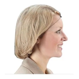 Rosa Flamingo Paq 12 Cofias Red De Nylon Para Cabello 22   Color Negro