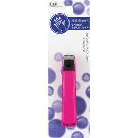 Kai Nail Clippers Small, Pink, 1 Piece / 카이 손톱깎이 소형, 핑크, 1개