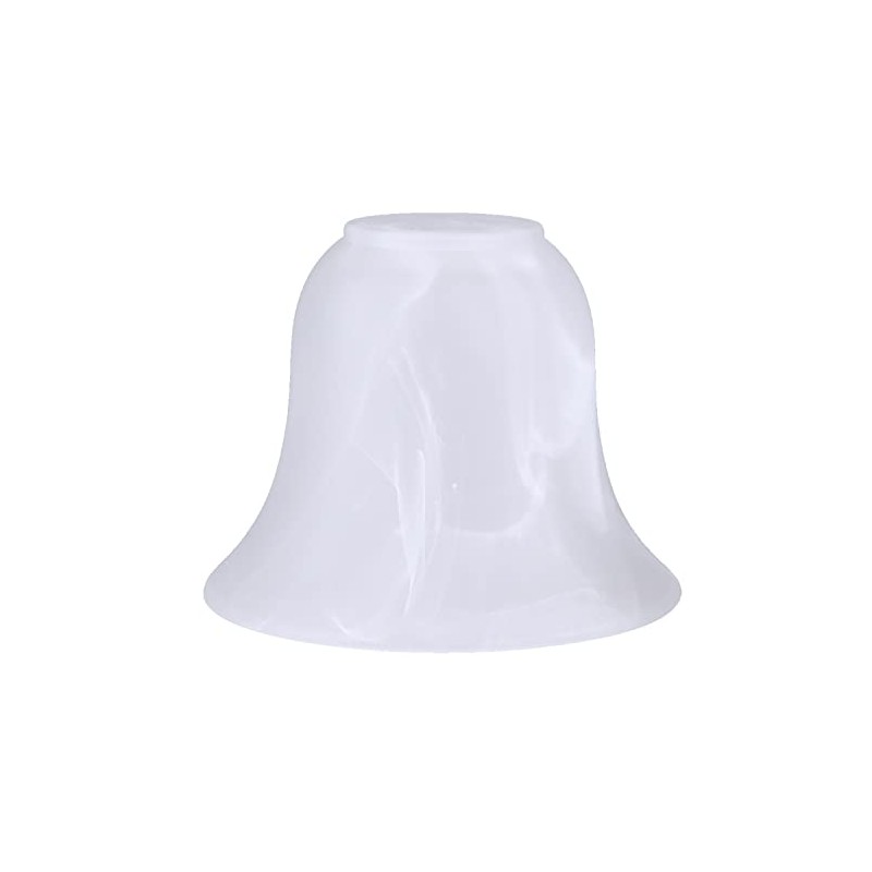 Lamp Glass White Diameter 135 mm Alabaster Glass Replacement Glass