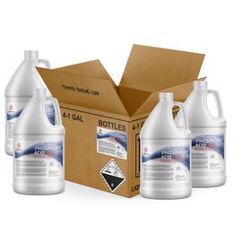 Phosphoric Acid 75% - 4 Gallon Case - Technical Grade - Ideal for Metal Surface Treatment, pH Adjustment, and Rust Removal