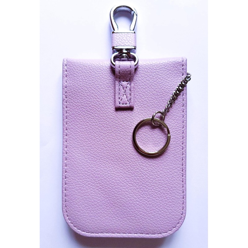 RFID Signal Blocker Faraday Pouch for Car Keys, Premium PU